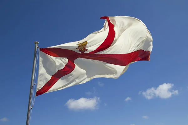 Bandera de Jersey — Foto de Stock
