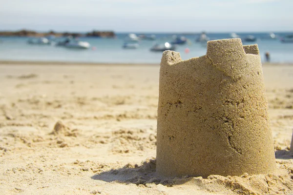 Sommaren scen på stranden (med plats för din text) — Stockfoto