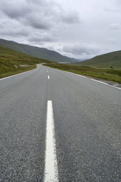 Deserted road — Stock Photo, Image