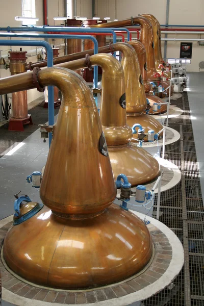 Distilleria di whisky Foto Stock Royalty Free
