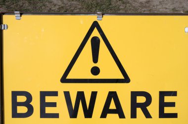 Beware clipart