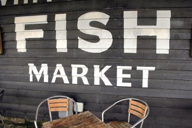 Fish market clipart