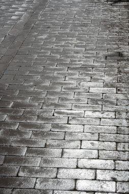 Silvery pavement clipart