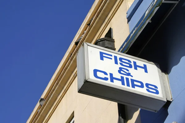 Fisk & chips — Stockfoto