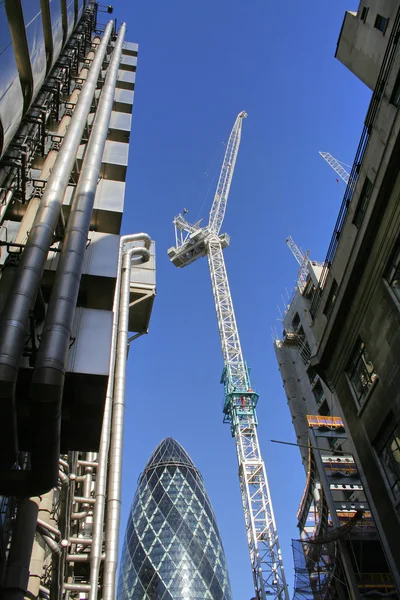 City of London construction — Stock Photo, Image