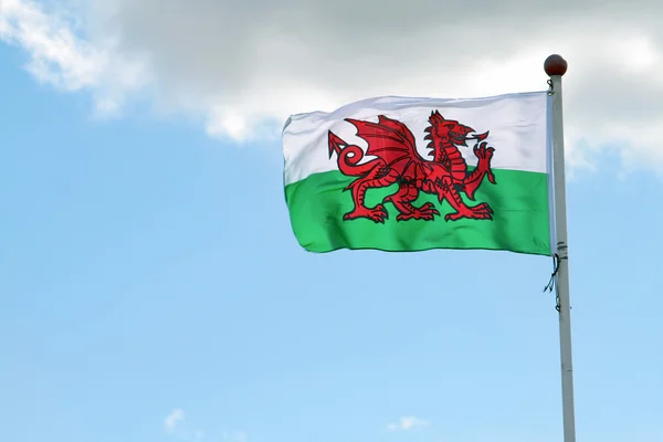Welsh flag — Stock Photo, Image