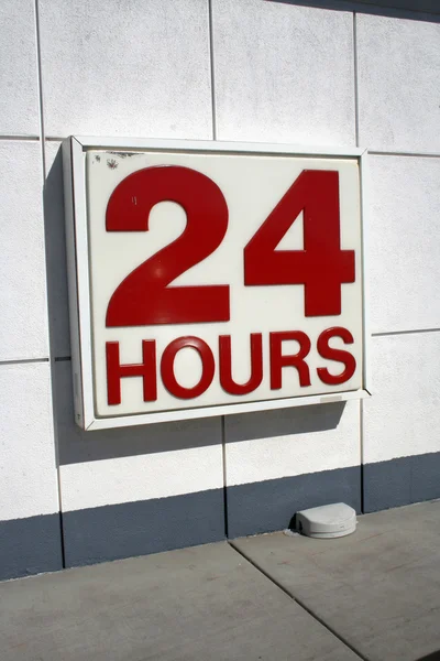 24 horas — Fotografia de Stock