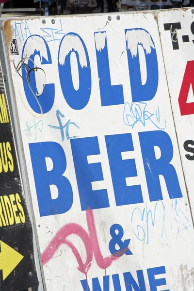 冷啤酒 — 图库照片
