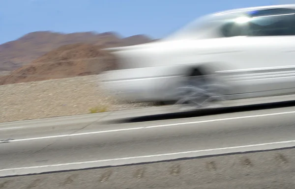 Speeding car — Stock Photo, Image