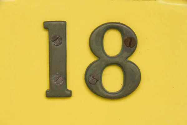 Eighteen — Stock Photo, Image
