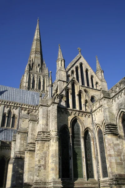 Catedral de Salisbury em Wiltshire — Fotografia de Stock