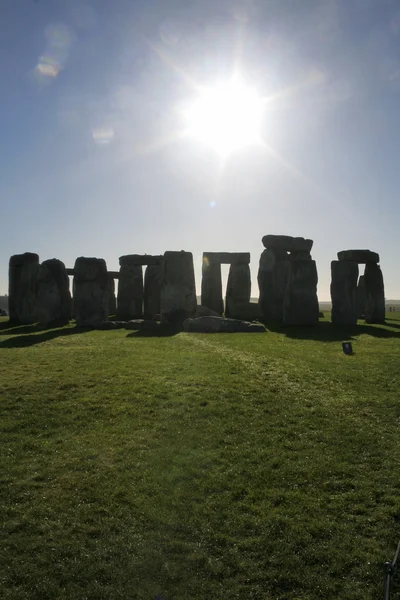 Stonehenge a slunečního záření — Stock fotografie