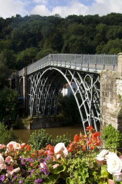 Ironbridge in Shropshire clipart