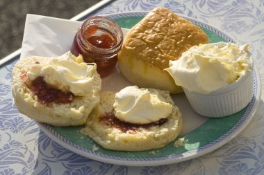 Cream scones clipart