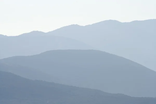 stock image Distant hills - misty background