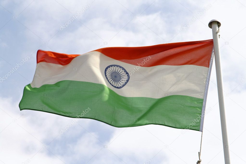 Indian flag — Stock Photo © MarkB #4485223