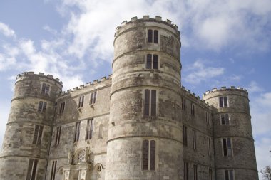 Lulworth castle towers clipart