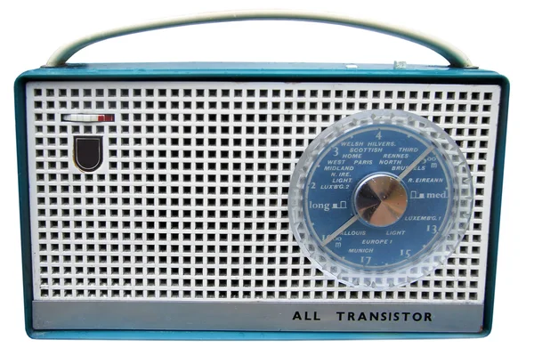 Радио шестидесятых — стоковое фото