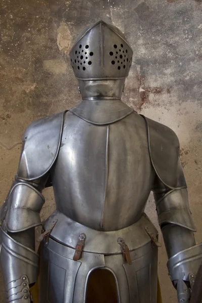 stock image Armour in medieval building