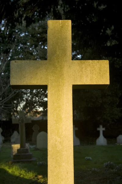 Kruis in zonlicht — Stockfoto