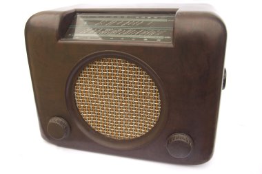 Antique radio clipart