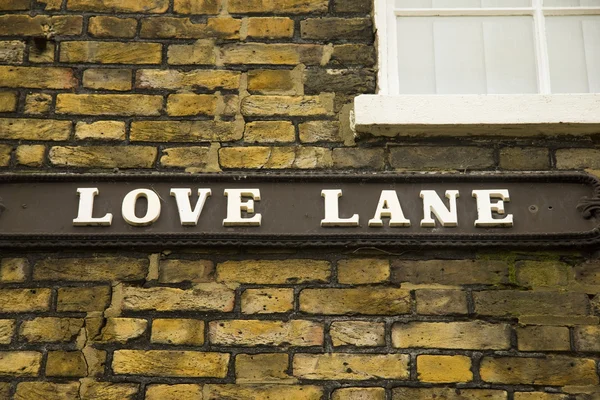 Romantische Straat Sign Margate Kent — Stockfoto
