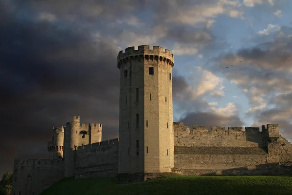 投票一项全国调查英国最好的城堡 — 图库照片