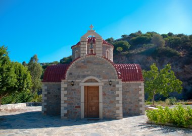 Yunanistan crete Ortodoks kilisesinde.