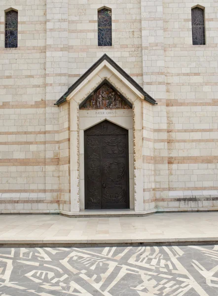 Kościół Matki Chrystusa Stylu Secesyjnym Północ Izraela — Zdjęcie stockowe