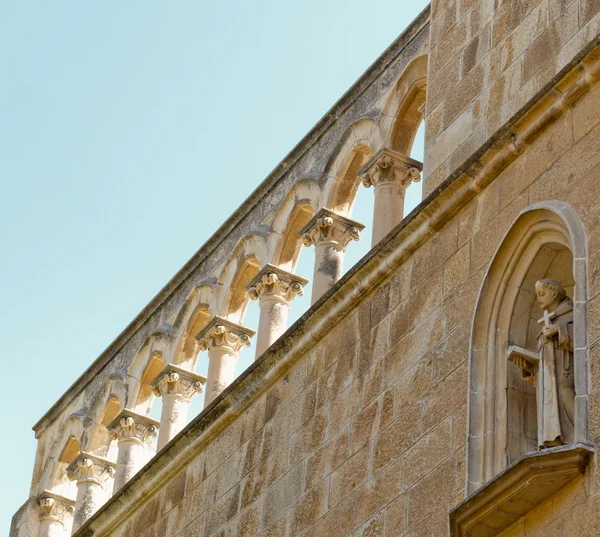 Szczegóły Architektura Budynków Uliczek Starego Miasta Jerozolima Izrael — Zdjęcie stockowe
