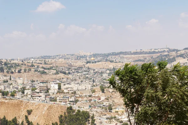 Вид Єрусалим Ізраїль — стокове фото