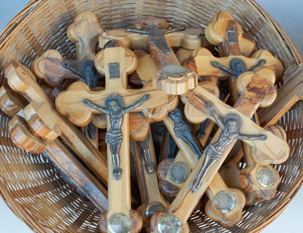 Vente de croix en bois . — Photo