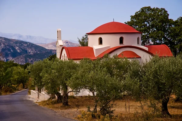 Small greek church . — Stock Photo, Image