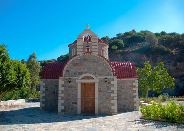 Greece Orthodox Chapel Crete — Stock Photo, Image