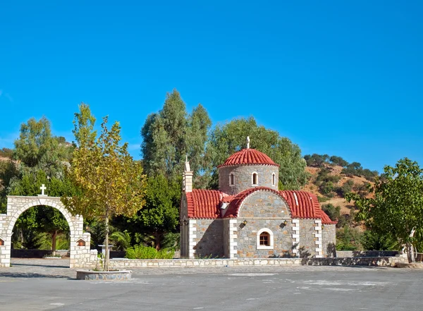 Greece Orthodox Chapel Crete — Stock Photo, Image