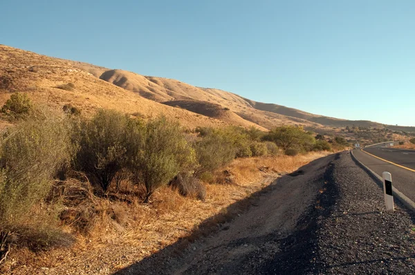 stock image Mountain in the Galilee from north to west . Israel .