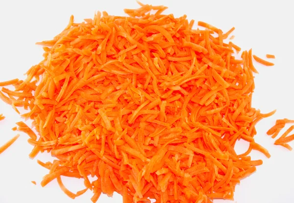 stock image Grated carrots.