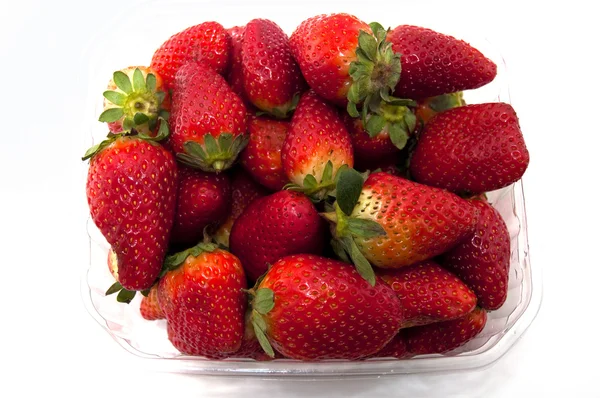 stock image Strawberries isolated .