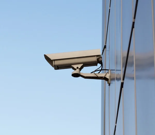 stock image Security camera on the wall