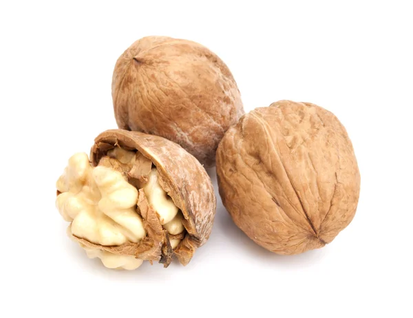 stock image Three walnuts