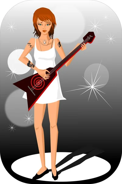 stock vector Guitar,