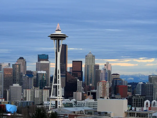 Vista de la ciudad de Seattle, Washington, EE.UU. — Foto de Stock