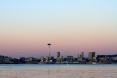 Scenic view şehir seattle, washington.