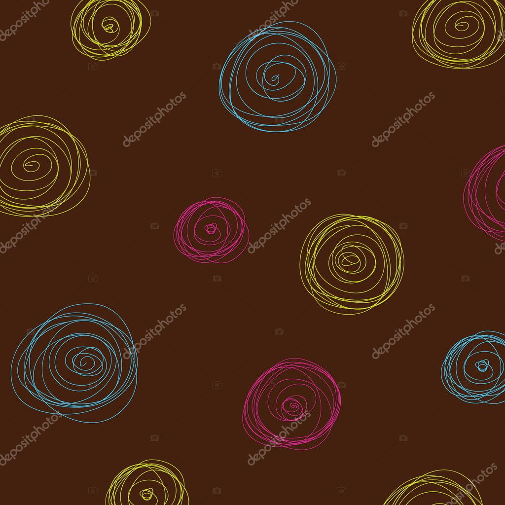 A swirly lines retro background — Stock Vector © AllonzoInc #4527088