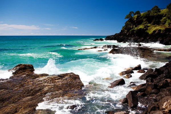 Amazing ocean at the Kingscliff beach — Stock Photo, Image