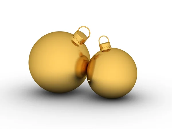 Christmas bulb 3d Illustration — Stock Photo, Image