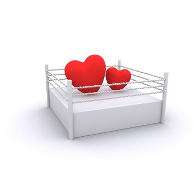 Heart Fight Ring clipart