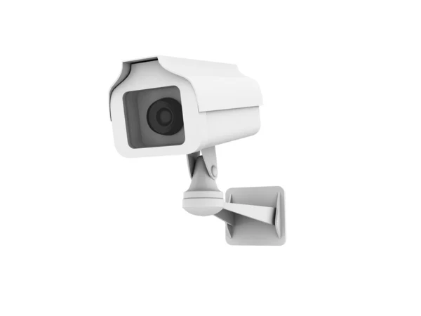 Videocamera CCTV in stile 3d — Foto Stock