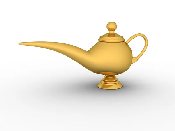 Лампа Антична декор Genie — стокове фото
