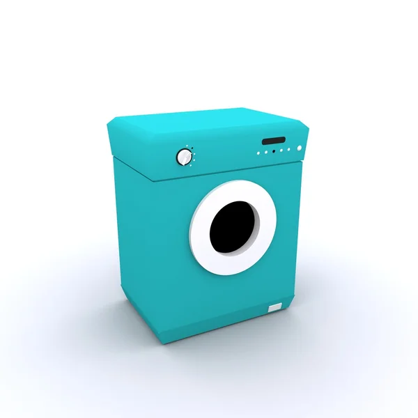 Máquina de lavar roupa eletrônica — Fotografia de Stock